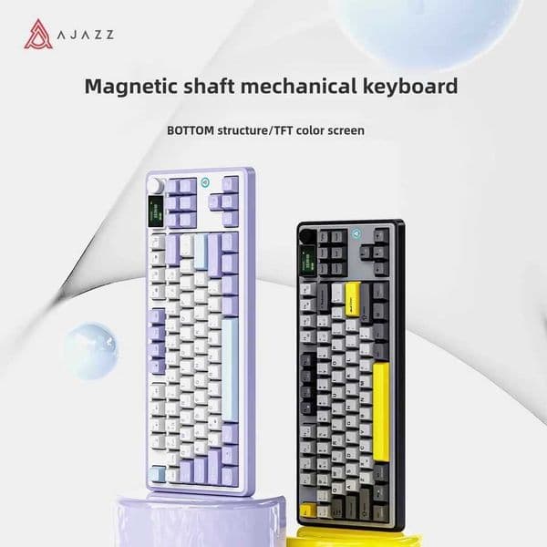 Ajazz AK870 Customized mechanical keyboard Magnetic Switch Wired single modeCL240709
