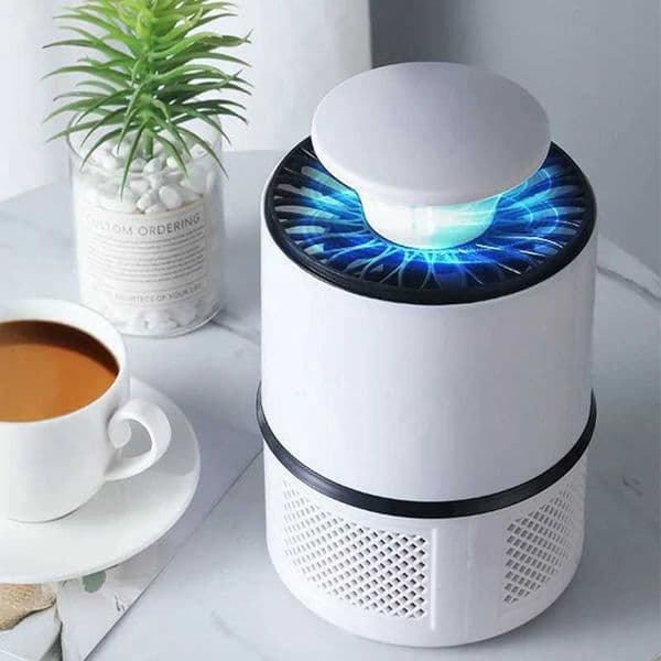 Portable Electric Mosquito Swatter Smart Electric Fly Trap Usb Mosquito Killer Lamp Fly Swatter Mute Repellent Light Y240810