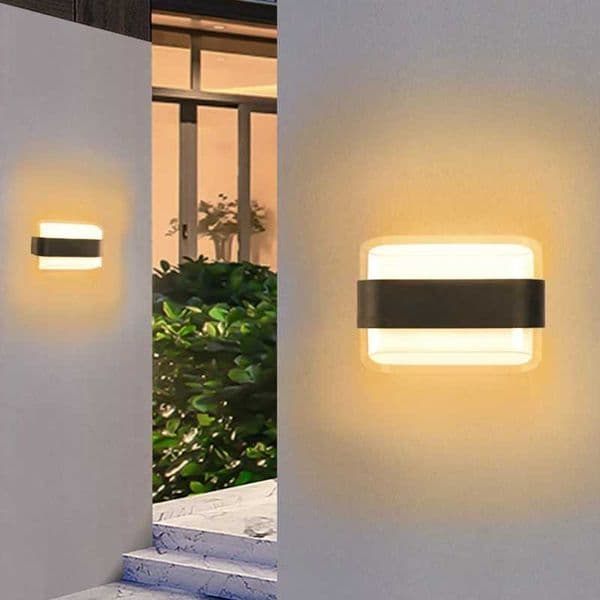 LED Outdoor Wall Light Waterproof simple IP65 10W 85~265V Porch Garden Sconce for House Garage Balcony Lamps Outside lightingCL240809