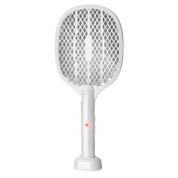 2 in 1 Electric Fly Swatter Safe Fly Zapper Rechargeable Fly Killer and Mosquito Trap Lamp for Indoor and Outdoor Pest Control Y240810