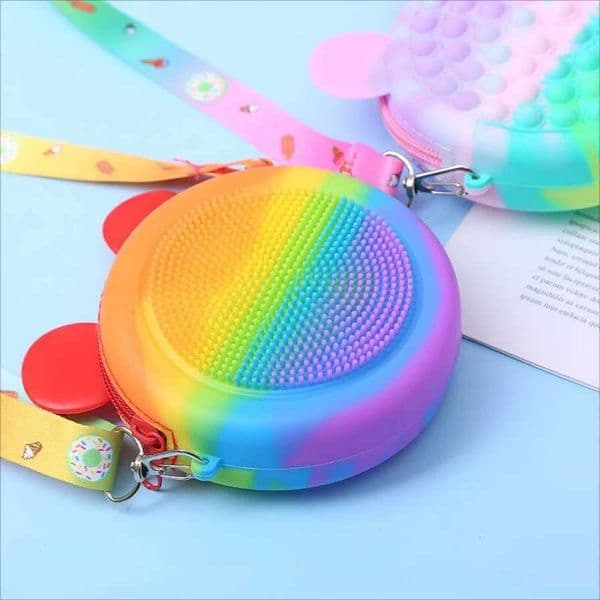2026 New Kid Hair Accessories Baby Hair Clip Cute Baby Clip Cute Cartoon Colorful Shoulder Crossbody Bag For Boys And Girls Holiday Designer