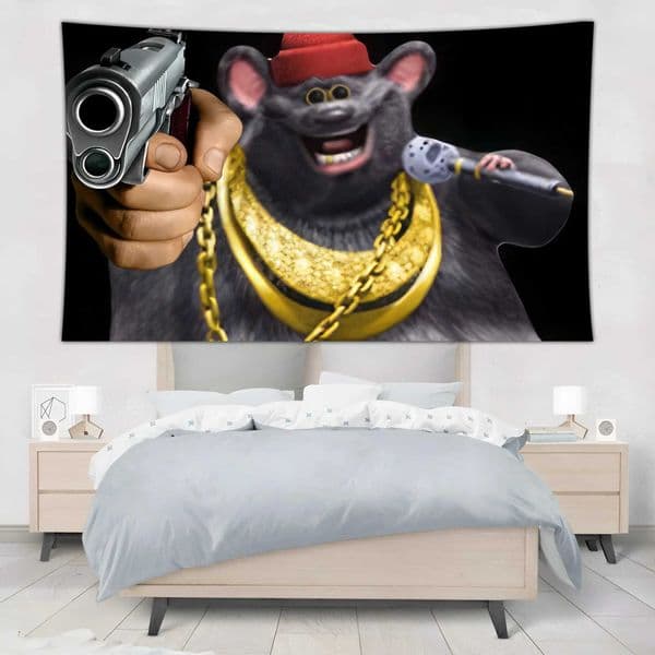 Large Cheese Meme Tape Kawaii Animation Mouse Tape Wall Hanging Aesthetic Banner Room Decoration Lace Christmas W240809