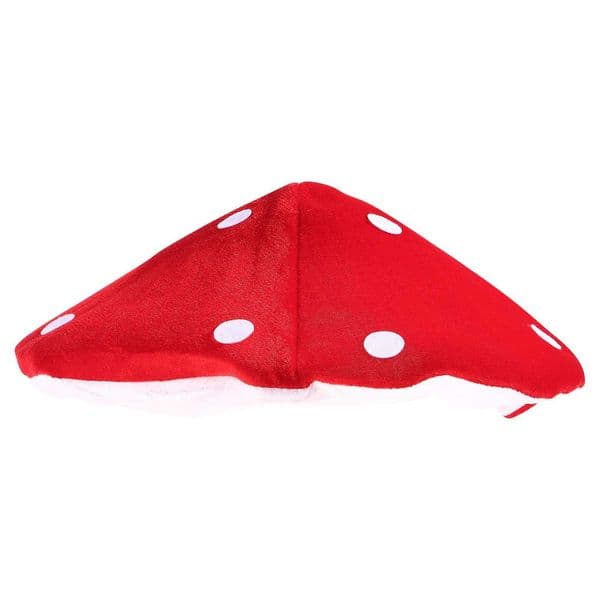 1pc mushroom hat cat hats red cap mushroom plush hat party costume Adult Costumes red beret hat for funny costume Y240810