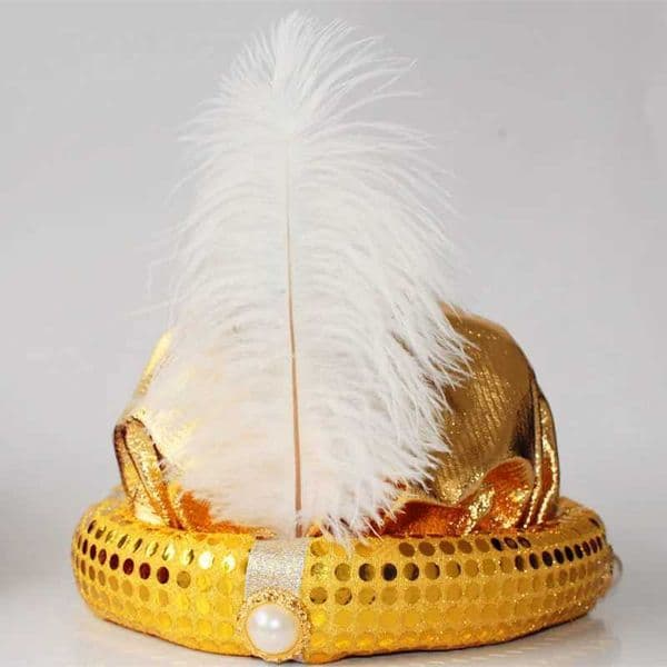Aladdin Hat Halloween Masquerade Adult and Children Party Hat Performance Supplies Y240810