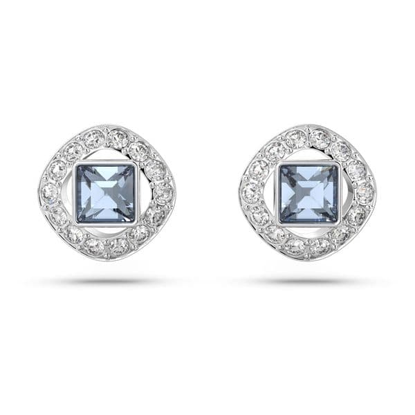 Designer Earrings For Women Steel Plated Gold Square Waterdrop Crystal Diamond Stud Earrings Anti Allergy Sterling Silver Needle Mens Jewelry Woman Gift