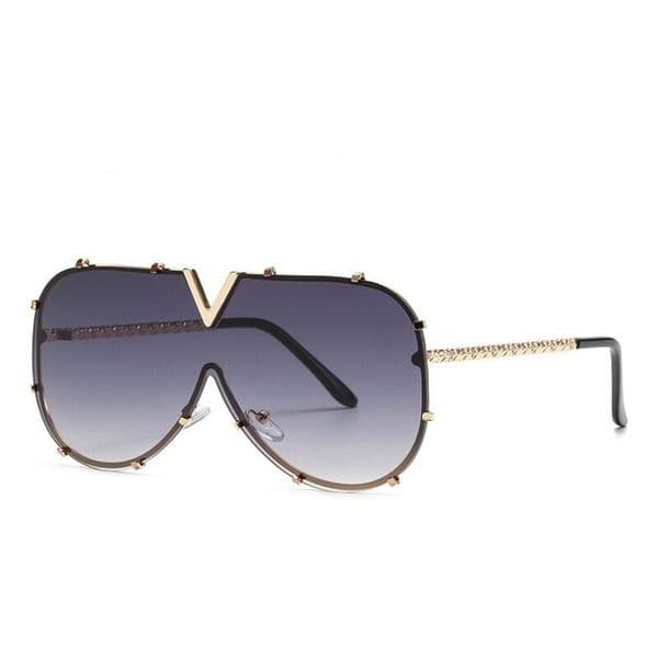 Fashion Classic 1132 Sunglasses For Men Metal Square Gold Frame UV400 Unisex Vintage Style Attitude Sunglasses Protection Eyewear With Box