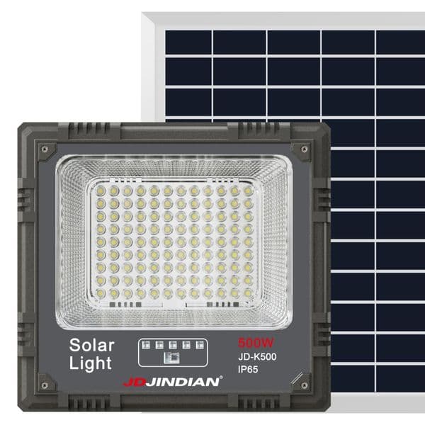Solar Floodlight 100W 200W 300W 500W IP65 Waterproof Solar Spotlight Focus Aluminum Outdoor Lighting