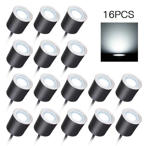 IP67 Waterproof DC12V Recessed LEDs Deck Lights Outdoor In-ground Lamp Landscape Light for Yard Garden Pathway Stairs Patio CL240813