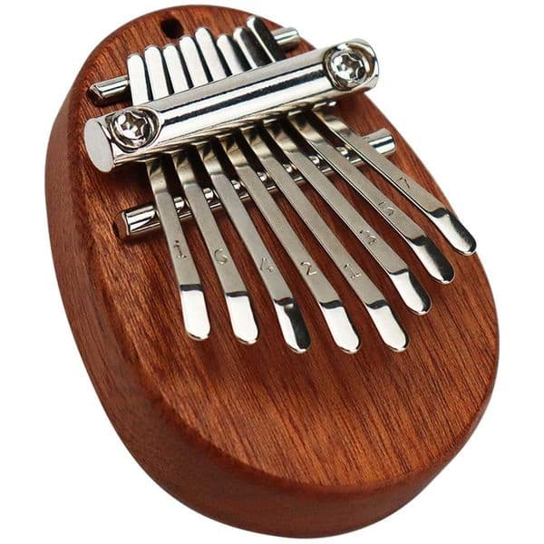 8 Key Mini Thumb Piano Children Toys Musical Instrument Pendant Gift Finger Piano Learning Games for Adult Kids Educational Toys Y240813