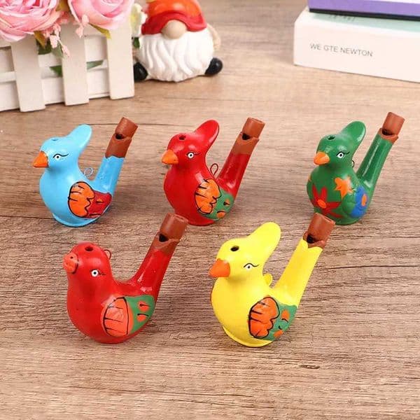 Coloured Drawing Water Bird Whistle for Kid Early Learning Educational Children Toy Musical Instrument Bathtime Musical Toy Y240813