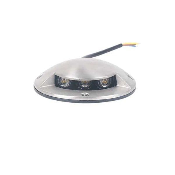 2W 3W 6W 100MM 120MM LED Outdoor Waterproof Underground Light Installation Buried Stainless Steel Bridge Floor Trestle Side Lamp CL240813