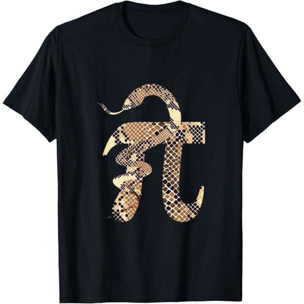 25ss T shirt for Mens Pi Thon Snake Math Science Happy Pi Day Funny T-Shirt Shirts Tshirt Graphic Tee Casual Tops Short sleeve Free shipping