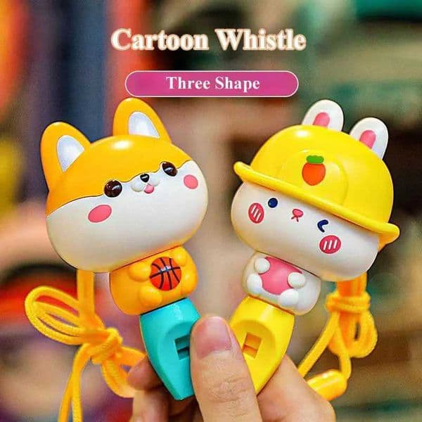 Cute Rabbit Baby Whistle Water Dinosaur/Dog Whistling for Kid Early Learning Musical Instrument Bath Music Toy Children Gift Y240813