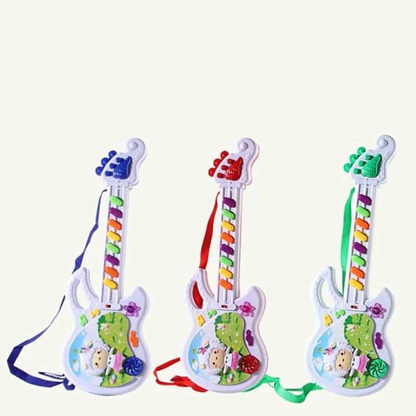 2026 New Earth Day Party Electric Guitar Sical Play For Kid Boy Girl Toddler Learning Toy Vintage New Years Toy