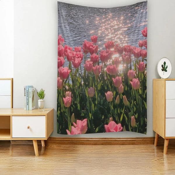 Tapestry Fantasy Art Wall Hanging Cloth Butterfly Home Art Decoration Bohemian Dormitory Bedroom Wall Decoration Tapestry 240813