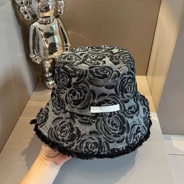 Bucket Hats Cap Caps Old Man Head Empty Top Sun Hat Wide Brim Hat