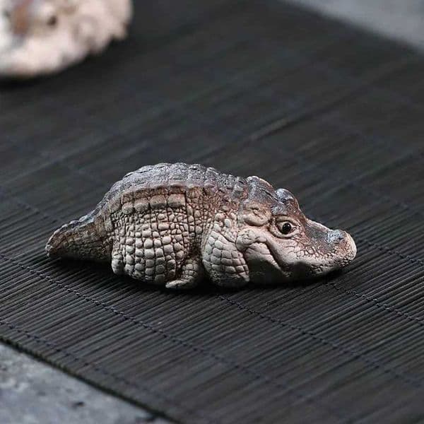 Tea Pet Small Ornaments Raw Mine Can Raise Tea To Play Cute Landscape Tea Table Decoration Party AlligatorXJ240814