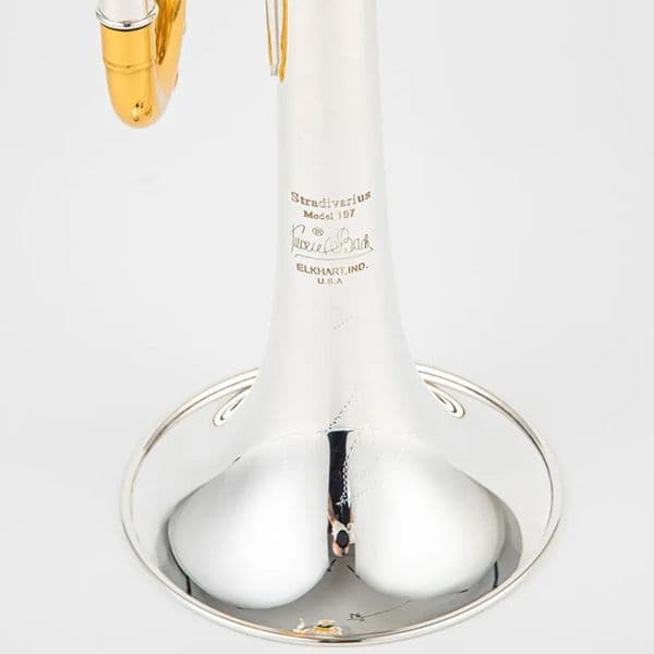 New Bb Trumpet TR-197GS Silver Plated Trumpet Small Brass Musical Instrument Brass Professional with case