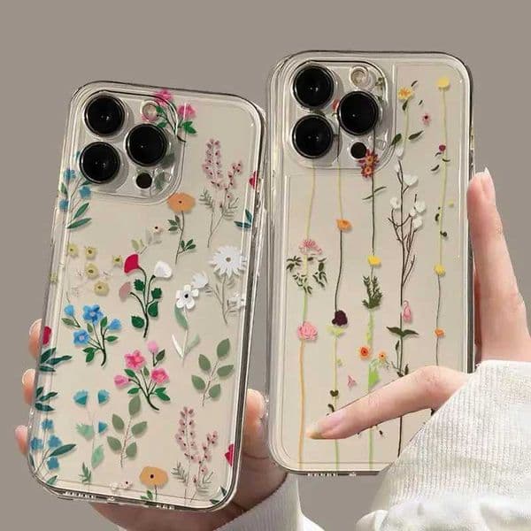 Floral Flower Phone Case for Realme C53 C55 C67 C33 C30 C35 C51 C21Y C25Y C20 C15 C21 7i 8i 9i 9 10 12 Pro Plus 8 9 Pro 5G CoverM240816