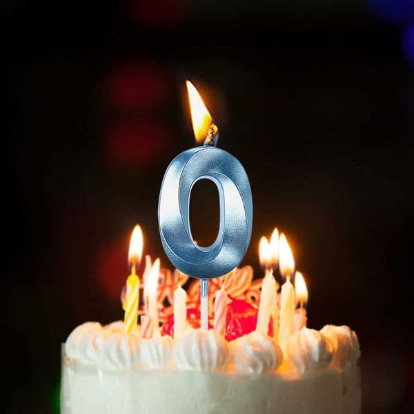 Birthday Candles Extended Big Number Candle Multicolor 3d Design Cake Topper Decoration For Any Celebration Chunky Candle Sticks Y240815
