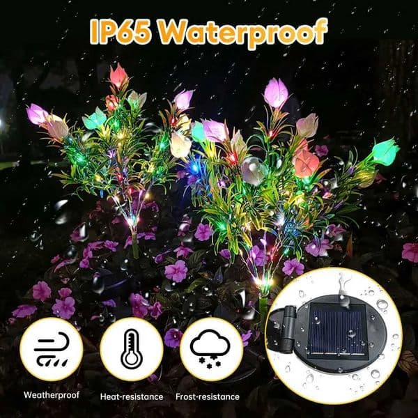 1 solar light outdoor garden decoration solar 42 LED light for landscape path lawn solar light X2411021