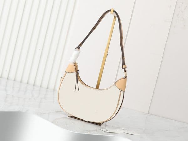 Designer Luxury shoulder Bag Slant straddle Crescent bag interior pocket