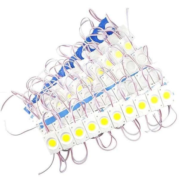 10pcs/lot New 2.4W/pcs injection COB LED Module with lens DC12V advertising lightLed Backlight For Channel Letters CL240815