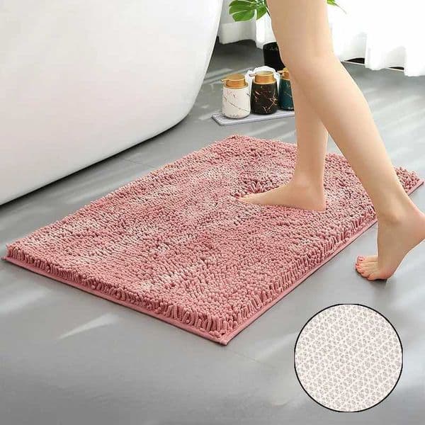 Bath Mat Quick Dry Living Room Washable Kitchen Absorbent Floor Mat Non Slip Sink Mat Bathroom Accessories Home Decor Floor MatM240816