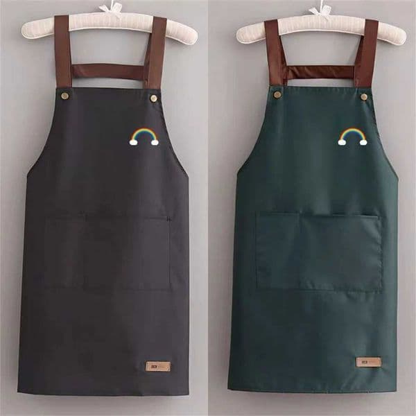 Resistant Dirt Apron Waterproof Oil Resistant Household Kitchen Cooking Fashion Coffee Adult Work Clothes Kitchen AccessoriesXJ240816