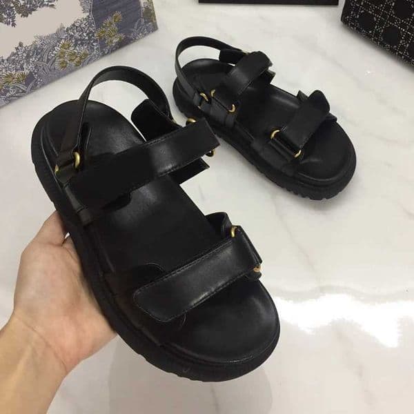 Beach Sandal Shoes Fashion Brand Female Summer Open Toe Rubber Shoes New Designer Comfort Casual Flats Fotwear Sapatos Mujer CL240806