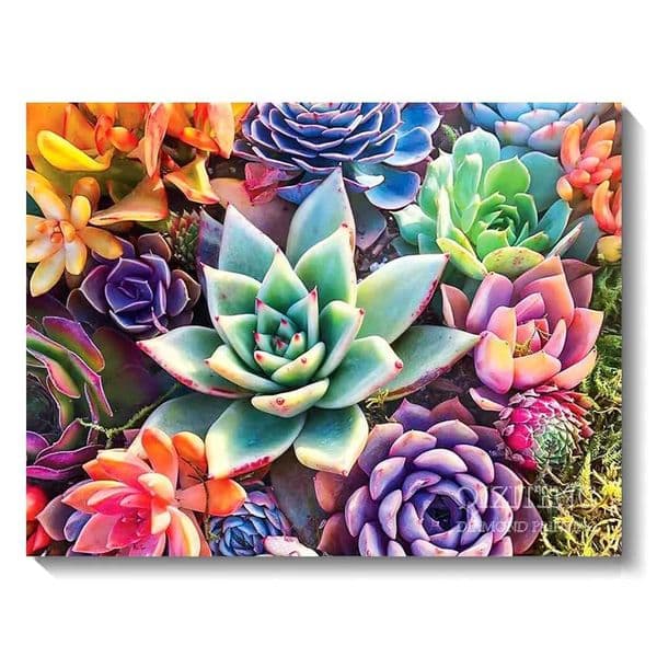 DIY 5D Diamond Painting Beautiful Colorful Flowers Art Full Rhinestones Diamond Painting Embroidery Kits Handmade Home DecorXJ240816