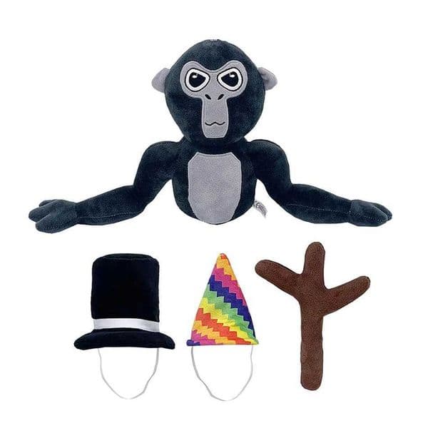Game And Toy 20Cm Gorilla Tag stuff animal Monke Plush Cute Soft Stuffed Cartoon Anime Home Decoration Dolls Kawaii Pillow Birthday Gift For Kids Toy Free Shi