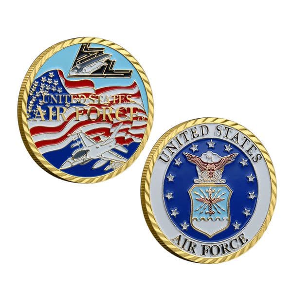 Arts and CraftsHappyUS Air Force Commemorative Coin Metal Medal