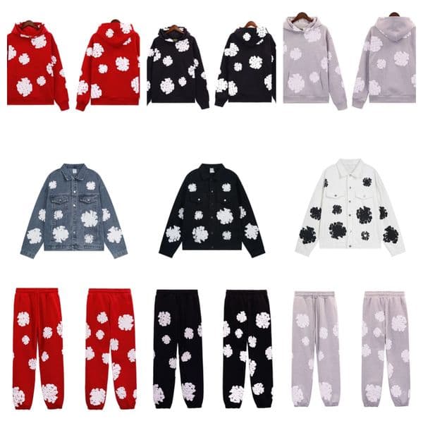 Designer Hoodie High Quality Hoodie Tearss Fashion Mens Hoodie Tracksuits Harajuku Casual Kapok Hoodie Set Style Loose Demintear Clothes Y2k Hoodie