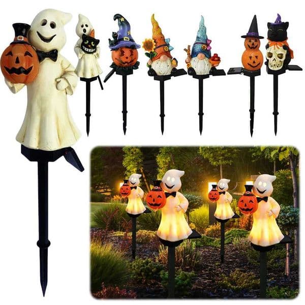Halloween Outdoor Light Pumpkin Skeleton Ghost Horror Grimace Party Decor for Courtyard Home Holiday Lighting Garden DecorationXJ240819