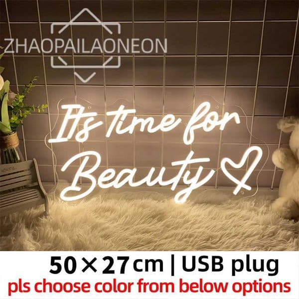 Now is the time for beautiful Caston neon signs bedroom wedding decorations party rooms bar decorations USB LED lights neon lights wall decorations X2412101