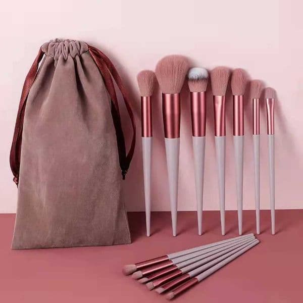 13pcs Soft Makeup Brush Set Concealer Make Up Brush Blush Powder Eye Shadow Highlighter Foundation Brush Cosmetic Beauty Tools M240820