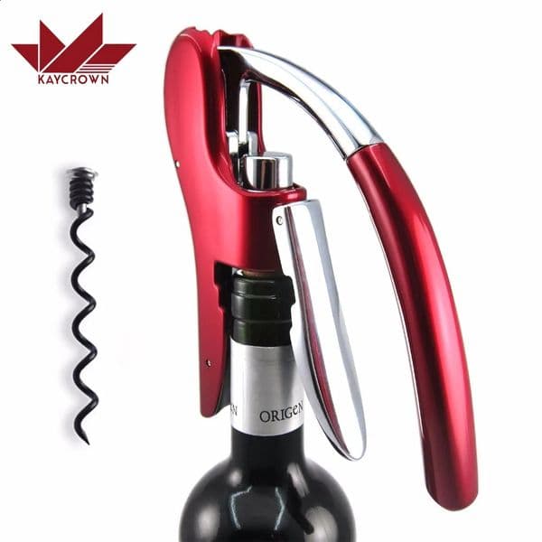 Professional zinc alloy power bottle opener cork bottle opener built-in foil cutter high-quality rabbit rod cork bottle opener 241118