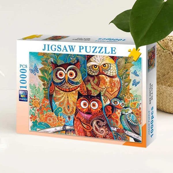 Creative Design 1000 Piece Funny Jigsaw Puzzle Challenging Puzzle Best Gifts Cardboard Puzzles Brain Teasing Game for Boys GirlsXJ240819