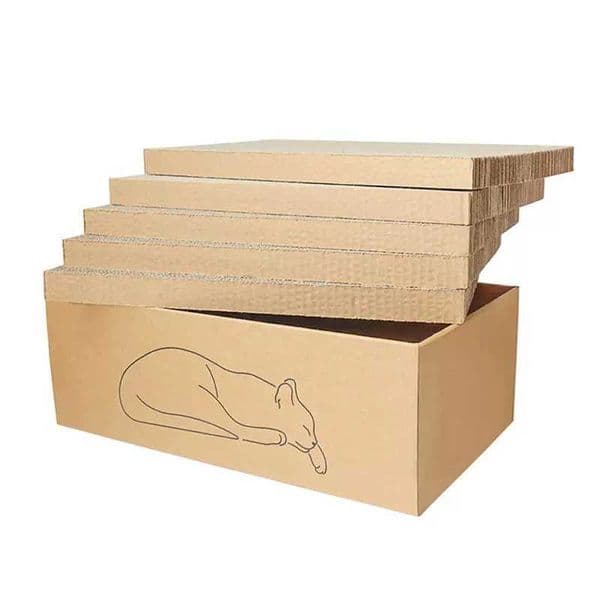 For Cat Scratcher Equipment Kitten Product Abreaction Furniture Protecto Cat Scratching Board Mat Scraper Claw Paw ToysXJ240817