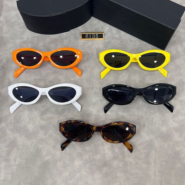 eye Stylish business ellipses Designer romantic sunglasses sports cute formal cat funny for women small frame trend men gift Beach shading UV protection