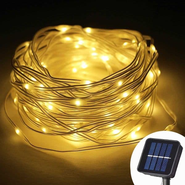 Solar Lights String Outdoor Patio Fairy Lights LED Garland For Wedding Camping Garden Party Terrace Patio Decoration Lamp Y240820
