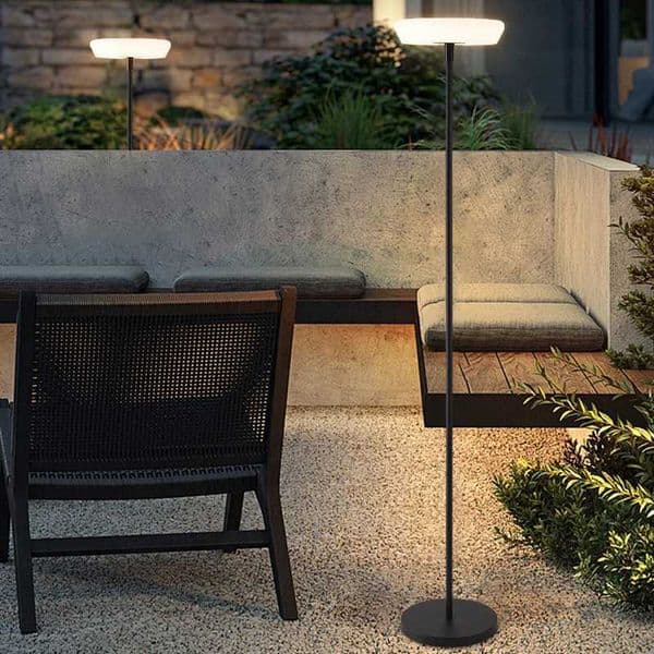 Modern Solar Lawn Light HomestayCharging Advanced Villa Garden View Courtyard Camping Outdoor Waterproof Removable Floor Lamp Y240820