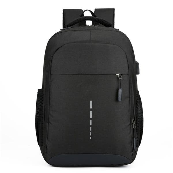 Classic Men Backpack USB Charging Casual Travel Large Capacity Laptop School Bag y240820 123