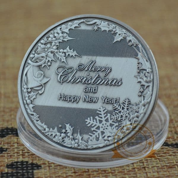 Arts and Crafts Supply Christmas Series Commemorative Gifts Antique Commemorative Medals US Foreign Trade Commemorative Medals