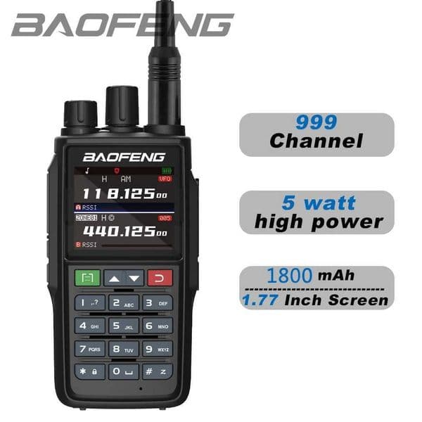 BAOFENG UV-22 walkie talkie Long Range UV Dual Band multi-stage civilian handheld platform USB waterproof two way cb radio M240821