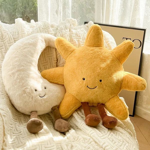 2026 New Ins Wind Sun Pillow Sofa Home Living Room Decoration Moon Float Window Tatami Cushion Girl Heart 240821 Designer