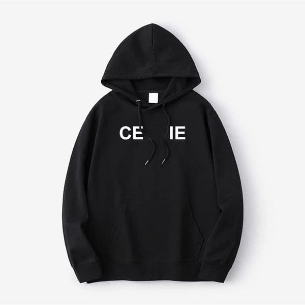 Designer Men's brand clothing pure cotton pile ring high quality letter print loose male and female couple casual hoodie