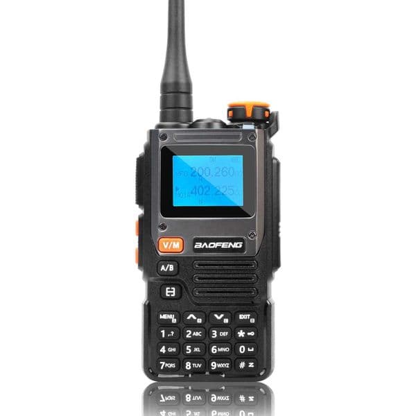 Baofeng UV-61 Multi-Band Air Band Vox FM Walkie Talkie NoAA Wireless Freq Copy Ham Radio 999Ch w/2600mAh USB-C Battery Headset M240821