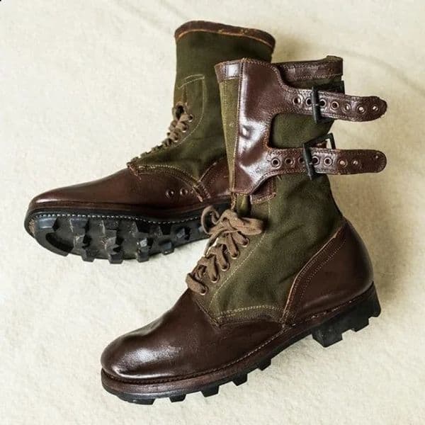 Medieval steampunk role-playing boots mens winter skylark pirate PU leather shoes carnival party fancy knight boots 240823